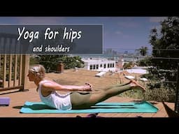 Yoga for hips and shoulders | Great for runners