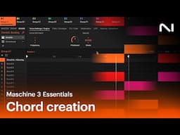 How to create chords in Maschine 3 software | Native Instruments