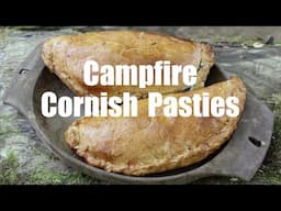 Campfire Cooking - Cornish Pasties Baked in a Reflector Oven.