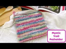 How to Crochet the Mystic Trail Potholder - Half Double Crochet in Third Loop - PGCAL2024