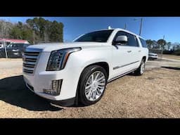 Deal or NO Deal for You? | 2016 Cadillac Escalade ESV Platinum for $27,900 in 2025 -  Quick Tour!!!