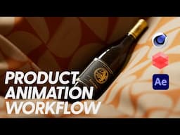 Product Animation Full Workflow (Cinema 4D, Redshift, After Effects)