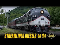 Railroad CEO Takes His Train to Dinner! Streamlined Diesels on the Reading & Northern