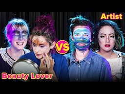 Beauty Lover vs Artist: The Ultimate Makeup Battle!