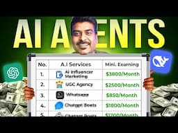 Dollars Ki Barsaat: Top 3 AI Agents Marketing Services in 2025 to Earn $1500 Per Month @AlokBadatia