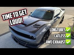 Making the LOUDEST Challenger Scatpack on YouTube?! This is why I haven't been uploading!