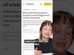 Cosmetic chemist on toxic chemicals found in SHEIN and TEMU products