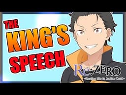 Why Subaru's BIG SPEECH is so important in Re:Zero