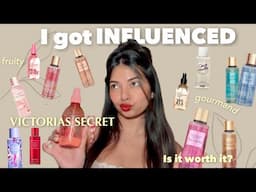 I GOT INFLUENCED * VICTORIA'S SECRET BODY MISTS - IS IT WORTH IT? #victoriasecret