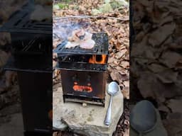 Breakfast time with the Firebox stove