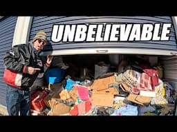 Bought a Hoarders Storage Unit! - LOOK INSIDE IT'S FULL!