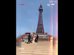 #shorts #blackpool #blackpooltower #blackpoolfc summer in plackpool beach -#ytshorts #shortvideo