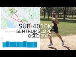 Sentrumsløpet Sub 40 Race Report // 2022