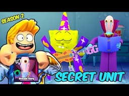 I Unlocked NEW SEASON PASS And Got NEW SECRET UNIT DREAM GARY in SpongeBob Tower Defense