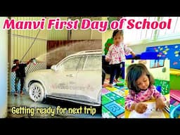 Manvi Started Going to Playschool  | Planning Next Trip | DEF Refill ScorpioN | Roving Couple