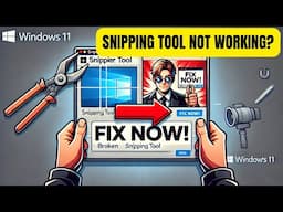 🛠️ How to Fix Snipping Tool Not Working in Windows 11 | Quick & Easy Solutions!