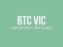 Gana Bitcoin y consigue trafico web barato