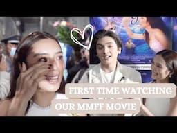 FIRST TIME WATCHING OUR MMFF MOVIE | Francine Diaz