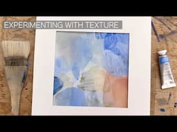 Experimenting with Watercolour Textures, Layers and Gouache_Abstract Painting