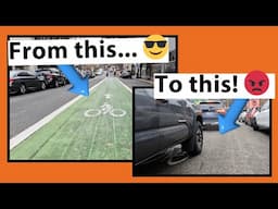 When Bike Lanes End Too Soon