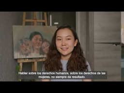 Aizat Ruslanova (Spanish) | Changemakers: Stories of Young Human Rights Educators