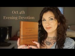 [Christian ASMR] Oct 4 PM * Soft Spoken Devotion by Charles Spurgeon * Bible Study Reading