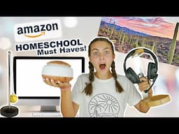 10 Amazon HOMESCHOOL MUST HAVE PRODUCTS