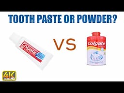 Toothpaste vs Tooth Powder for Camping?