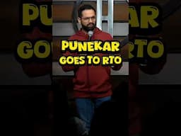 Punekar in RTO - Marathi Standup comedy - #marathistandupcomedy #standupcomedy