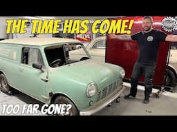 TIME TO MAKE A START - Classic Mini Van Restoration