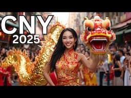 🇬🇧🐉 CHINESE NEW YEAR 2025, LONDON SUNDAY PARADE, 2nd of FEBRUARY, DRAGON DANCE, YEAR OF THE SNAKE