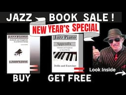 BUY JAZZ BOOK - GET FREE APPENDIX- (140 pages of exercises) Watch Video here: 1000's sold.