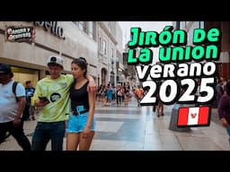 ¡INCREÍBLE! Así luce el Jirón de la Unión en pleno 2025 😱🔥