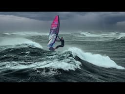 🤯🌪️ CHASING a WINDFORCE 10 STORM in Denmark