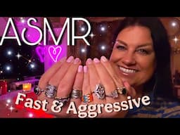 Jeans Scratching, Short Nails, Hand/Rings Sounds, Fast & Aggressive ASMR