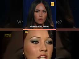 megan fox reacts to her old interviews 😂❤️ #meganfox #celebrity #2000s