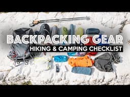 BACKPACKING GEAR | What's In My Bag?