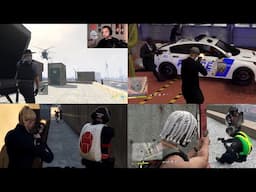 CG get into EPIC Shootout with 40+ Cops after Cop 13a’s (All POVs) | Prodigy RP 2.0