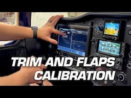 Trim and Flap Calibration