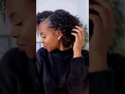 Easy technique I use to lay my edges down #minitwistsonnaturalhair #haircare #naturalhair #curls