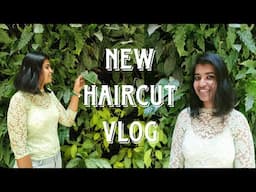 My new haircut at Dharmapuri Naturals / Bob haircut Vlog