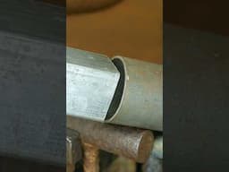 How to connect Pipe & Square Tube Without Connector #metaltube #joint #ideas