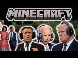 US Presidents Play Minecraft 6