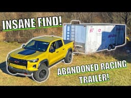 Flipping ABANDONED Racing Trailer For A $10,000 Profit! *MARKET PLACE GOLD*