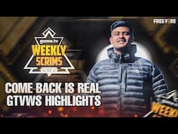 AGRESSIVE COMEBACK FROM BOTTOM TO TOP2 IN GTVWS 💫🏆 GTVWS HIGHLIGHTS