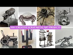 100+ Creative Scrap Metal Art Projects to Inspire Your Next Masterpiece Project