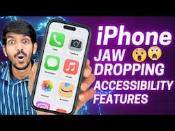 5 MIND BLOWING iPhone Tricks! 🤑 - Try These Hidden Accessibility Features 😱