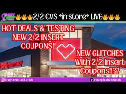 2/2 CVS *in store* LIVE!! Testing New 2/2 CVS DEALS & New 2/2 Insert / Printable Coupons & Glitches!