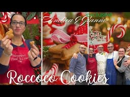 Christmas in Naples! Baking Roccocò Cookies with the Masters "IT"