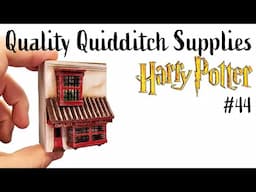 Quality Quidditch Supplies | a Harry Potter Matchbox diorama | Harry potter miniature